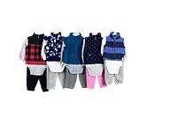 3Pcs MP Fleece Vest Set